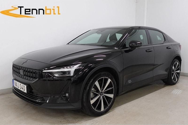 Svart Begagnad 2022 Polestar 2 Pilot Sedan | 344 500 kr (Bra pris) - Bild 1/4