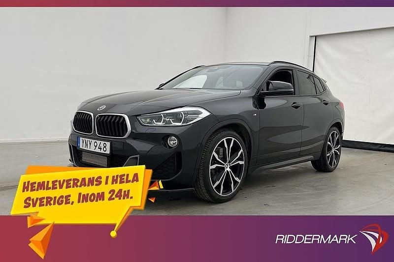 Begagnad BMW X2 M Sport 190 HK (139 kW) 2018 Svart SUV