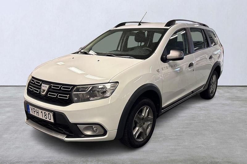 Vit Begagnad 2018 Dacia Logan MCV Stepway Kombi | 109 900 kr (Lite dyr) - Bild 1/4
