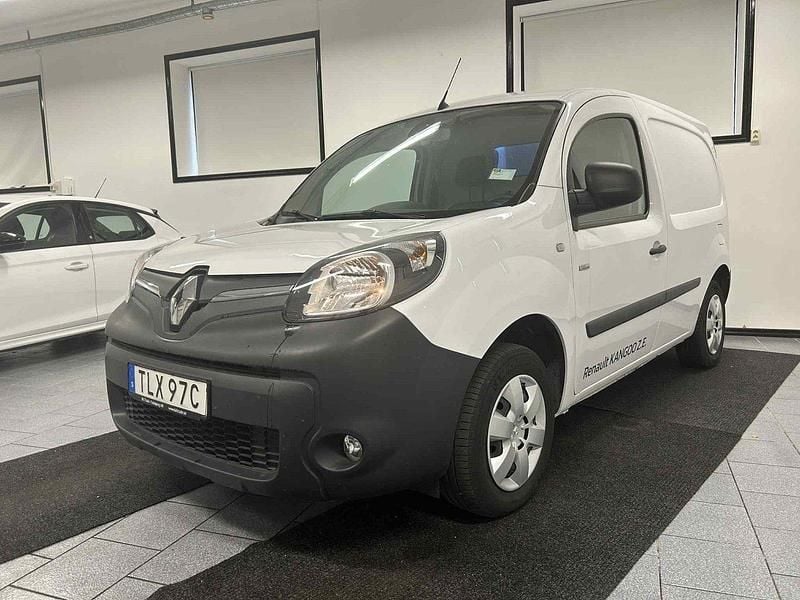 Vit Begagnad 2021 Renault Kangoo Minibuss | 99 500 kr (Marknadspris) - Bild 1/4