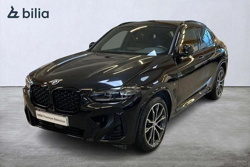 Svart Begagnad 2022 BMW X4 M Sport SUV | 549 000 kr (Marknadspris) - Bild 1/4