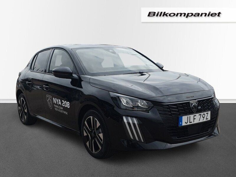 Begagnad Peugeot 208 101 HK (74 kW) 2024 Svart Halvkombi