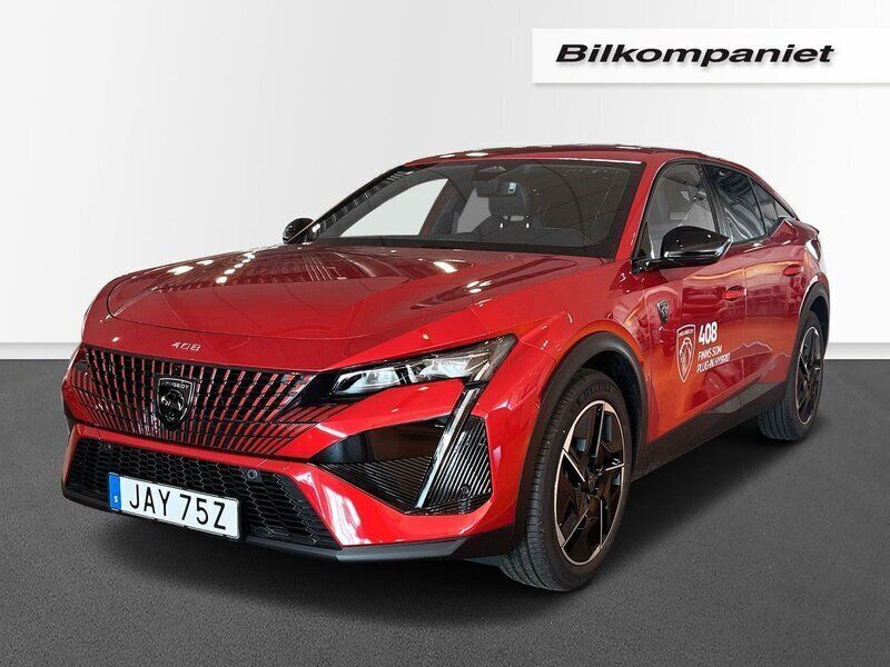Röd Begagnad 2024 Peugeot 408 GT GTi SUV | 349 900 kr - Bild 1/4