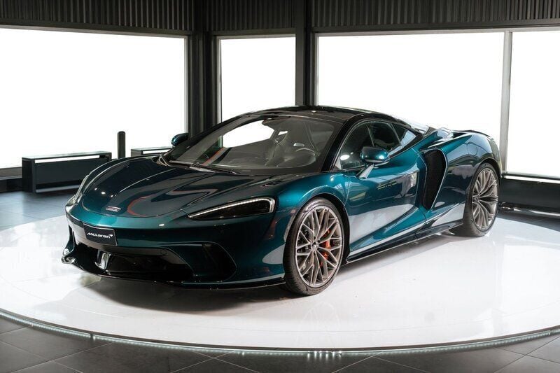 Grön Begagnad 2023 McLaren GT Sportkupé | 1 895 000 kr - Bild 1/4
