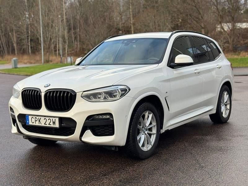 Vit Begagnad 2020 BMW X3 M Sport SUV | 239 000 kr - Bild 1/4