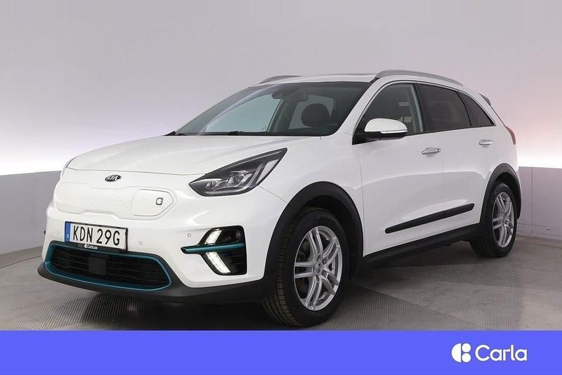 Vit Begagnad 2018 Kia e-Niro Advance SUV | 206 900 kr (Lite dyr) - Bild 1/4