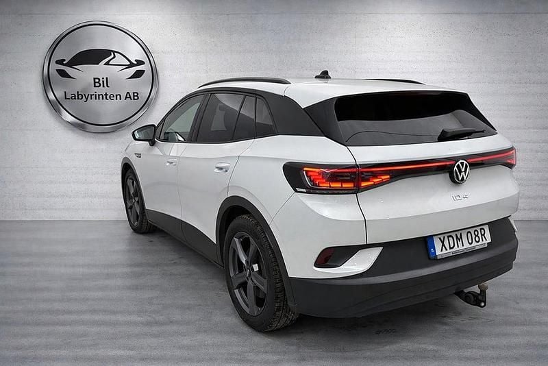 Begagnad VW ID.4 Pro Performance 150 kW (204 HK) 2021 Vit SUV