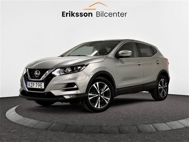Silver Begagnad 2021 Nissan Qashqai 360º SUV | 219 900 kr (Bra pris) - Bild 1/4