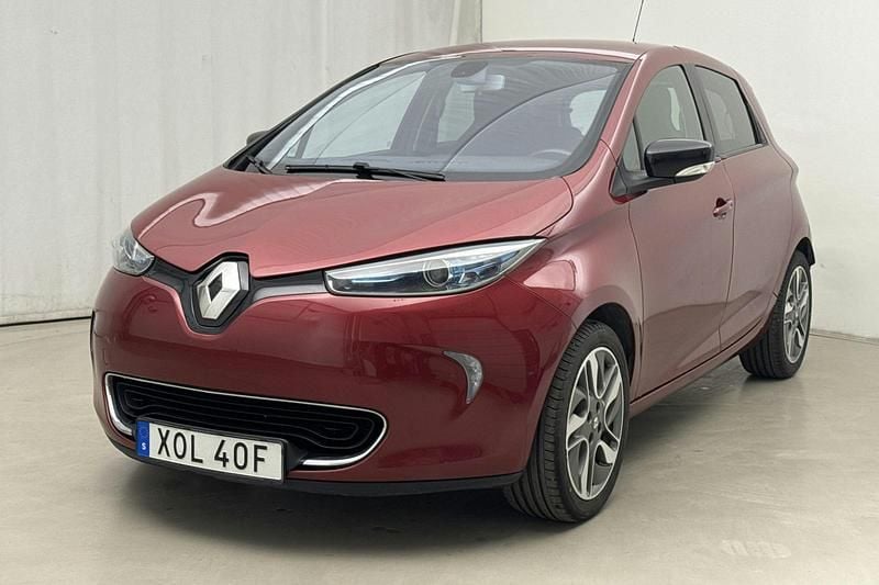 Röd Begagnad 2019 Renault Zoe Intens Halvkombi | 104 000 kr (Marknadspris) - Bild 1/4