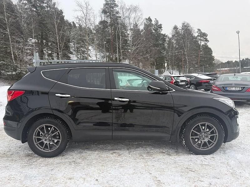 Begagnad Hyundai Santa Fe Premium 197 HK (144 kW) 2015 Svart SUV