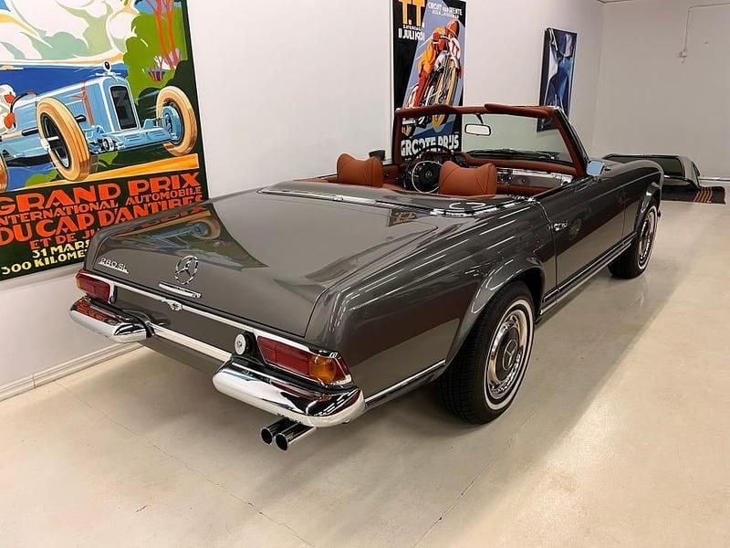 Begagnad Mercedes SL280 1969 Antracite metallic Cab