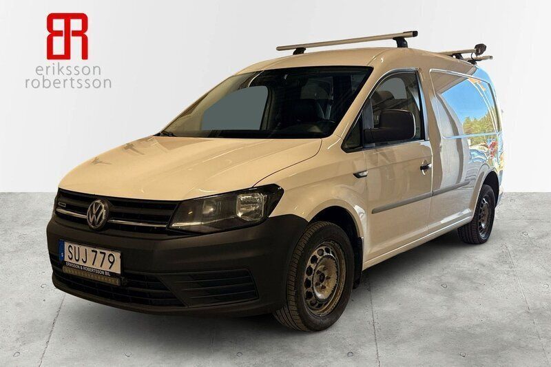 Vit Begagnad 2017 VW Caddy Maxi Minibuss | 149 900 kr (Marknadspris) - Bild 1/4