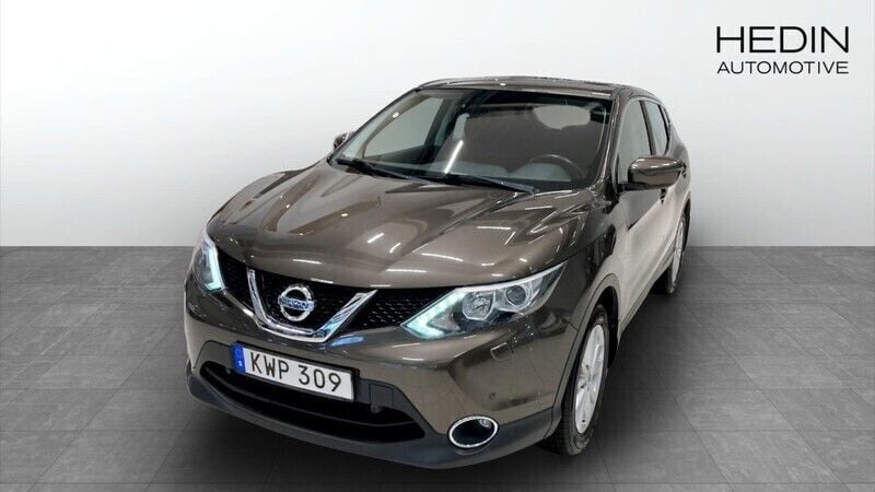 Svart Begagnad 2015 Nissan Qashqai Acenta SUV | 128 800 kr (Bra pris) - Bild 1/4