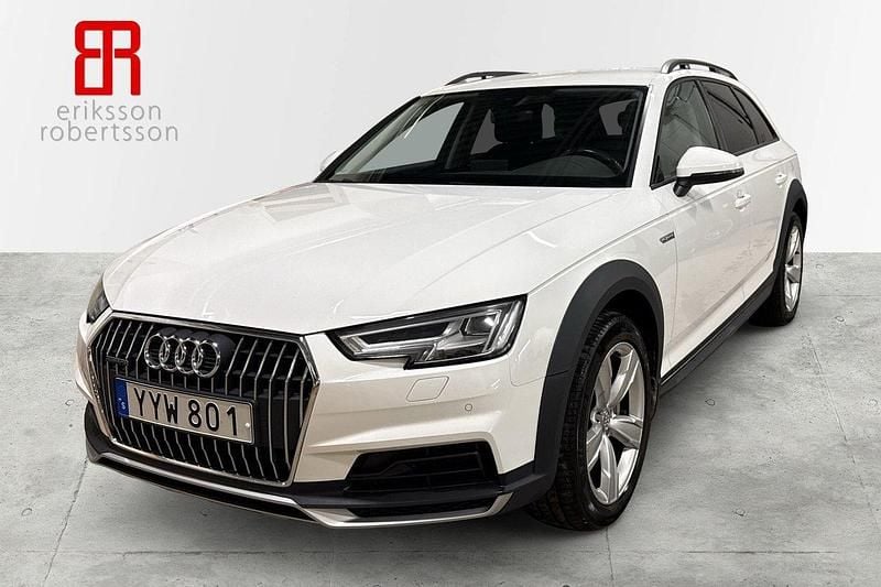 Vit Begagnad 2018 Audi A4 Allroad Kombi | 239 900 kr (Marknadspris) - Bild 1/4