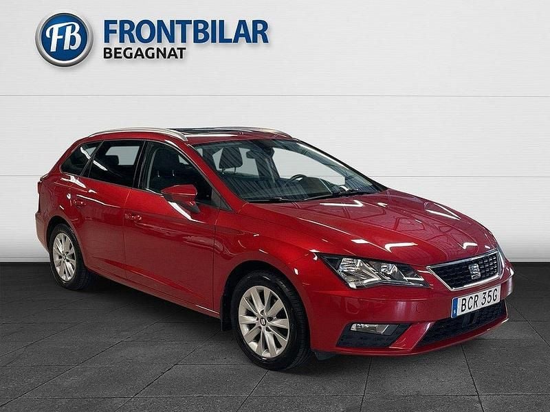 Röd Begagnad 2019 Seat Leon ST Style Kombi | 139 900 kr (Marknadspris) - Bild 1/3