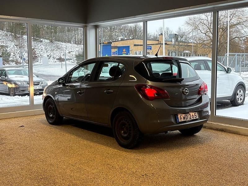 Begagnad Opel Corsa Enjoy 95 HK (69 kW) 2015 Grå Halvkombi