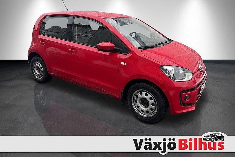 Begagnad VW up! high up! 68 HK (50 kW) 2013 Röd Halvkombi