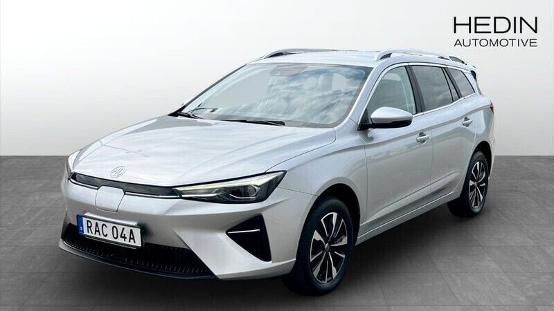 Grå (silver) Begagnad 2022 MG MG5 EV Kombi | 229 900 kr (Superpris) - Bild 1/4