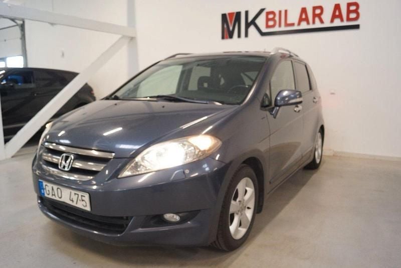 Mörkgrå Begagnad 2007 Honda FR-V Minibuss | 39 900 kr (Dyr) - Bild 1/4