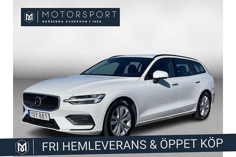 Vit Begagnad 2018 Volvo V60 Kombi | 249 900 kr (Marknadspris) - Bild 1/3
