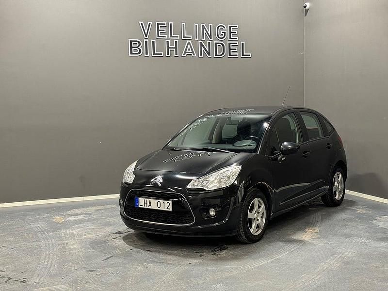 Begagnad Citroën C3 68 HK (50 kW) 2011 Svart Halvkombi