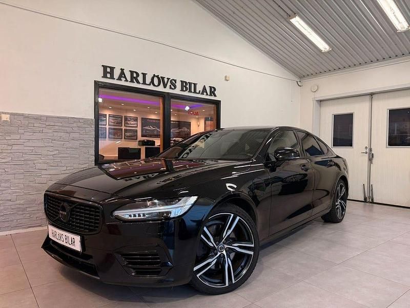 Svart Begagnad 2020 Volvo S90 R-Design Sedan | 325 000 kr (Marknadspris) - Bild 1/4