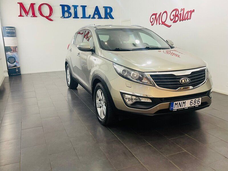 Grå Begagnad 2013 Kia Sportage SUV | 119 900 kr (Marknadspris) - Bild 1/4