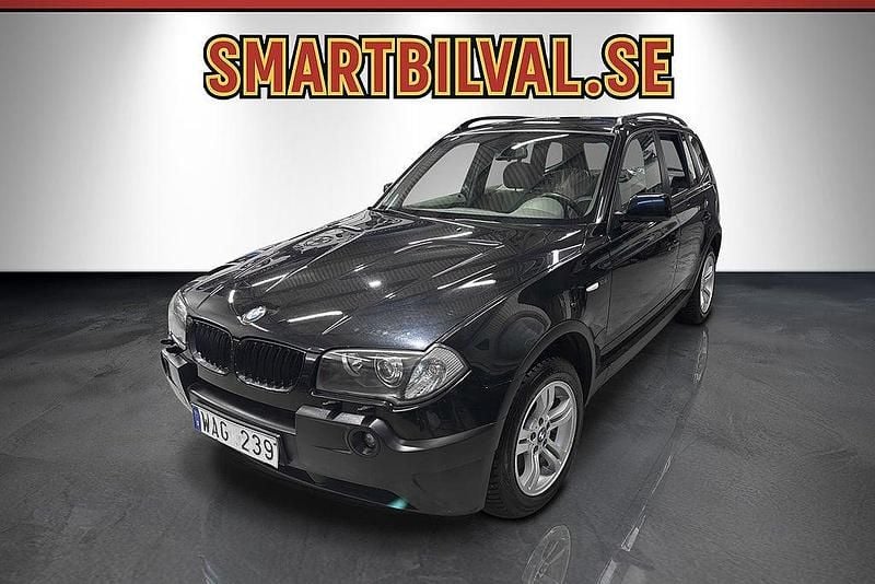 Begagnad BMW X3 192 HK (141 kW) 2004 Svart SUV