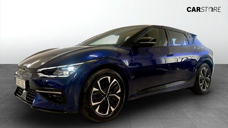 Blå Begagnad 2022 Kia EV6 3 SUV | 389 900 kr - Bild 1/4