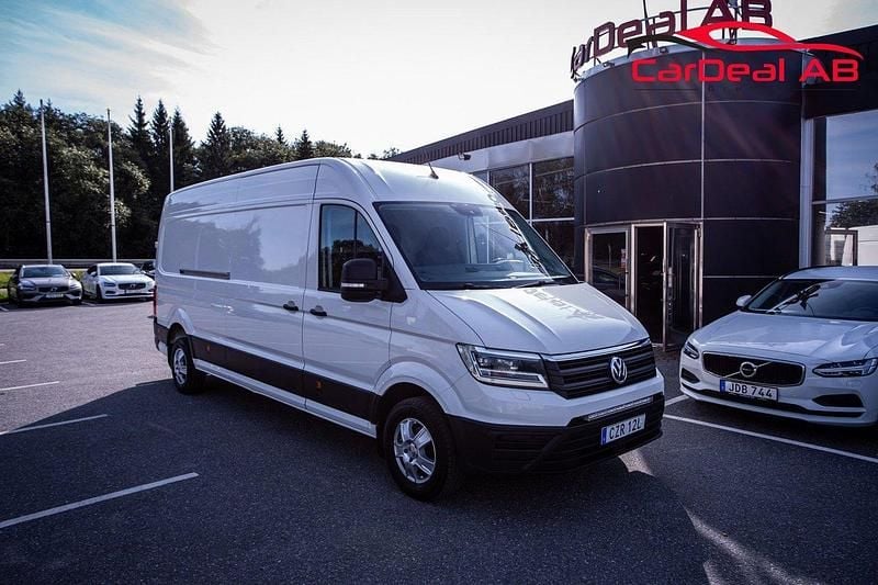 Vit Begagnad 2020 VW Crafter Van | 174 800 kr - Bild 1/4