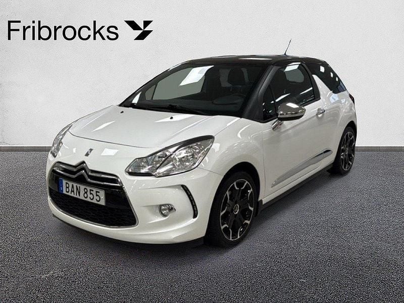Vit Begagnad 2013 Citroën DS3 Halvkombi | 89 900 kr (Lite dyr) - Bild 1/4