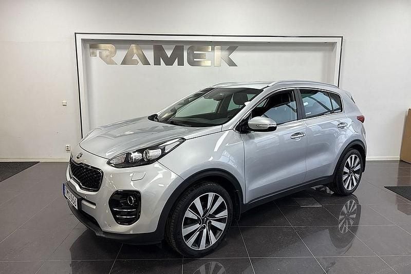 Grå Begagnad 2016 Kia Sportage Advance SUV | 159 000 kr (Marknadspris) - Bild 1/4