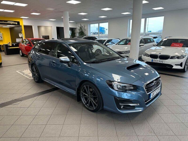 Ljusblå Begagnad 2017 Subaru Levorg Kombi | 219 900 kr (Lite dyr) - Bild 1/4