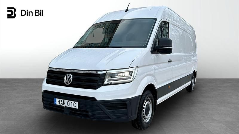 Vit Begagnad 2023 VW Crafter Van | 469 900 kr (Marknadspris) - Bild 1/4