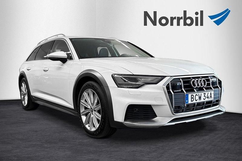 Vit Begagnad 2019 Audi A6 Allroad Kombi | 364 900 kr (Bra pris) - Bild 1/4
