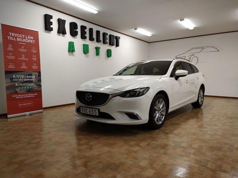 Begagnad Mazda 6 165 HK (121 kW) 2017 Vit Kombi