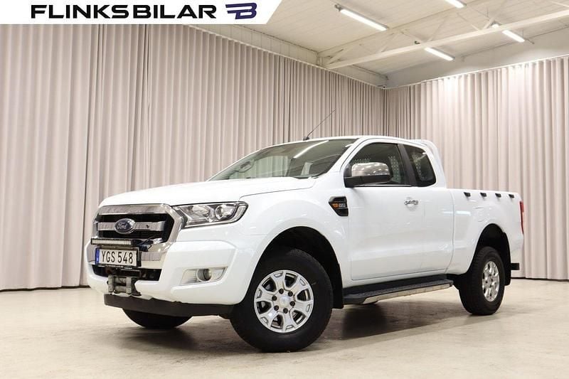 Vit (frozen white) Begagnad 2017 Ford Ranger Pickup | 239 900 kr (Superpris) - Bild 1/4