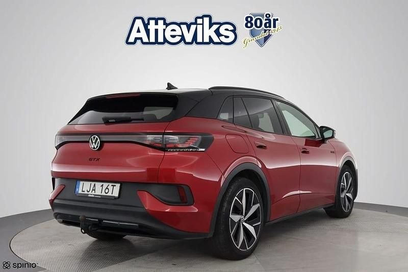Begagnad VW ID.4 GTX 250 kW (340 HK) 2023 Röd SUV