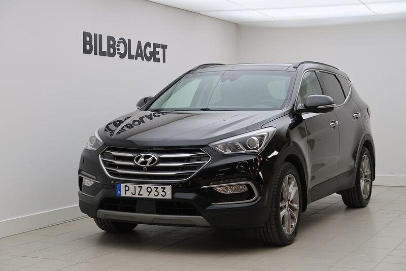 Svart Begagnad 2017 Hyundai Santa Fe SUV | 199 500 kr (Bra pris) - Bild 1/4