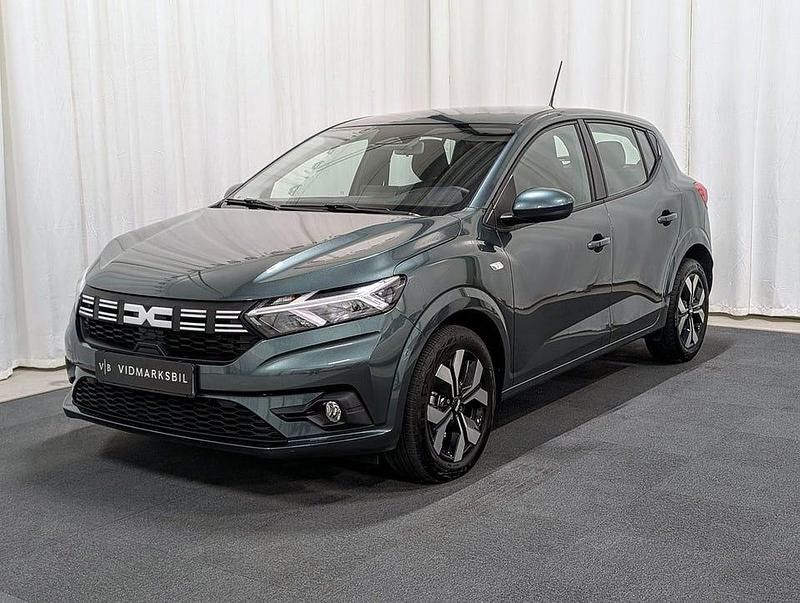 Grön Begagnad 2024 Dacia Sandero Halvkombi | 178 900 kr (Dyr) - Bild 1/4