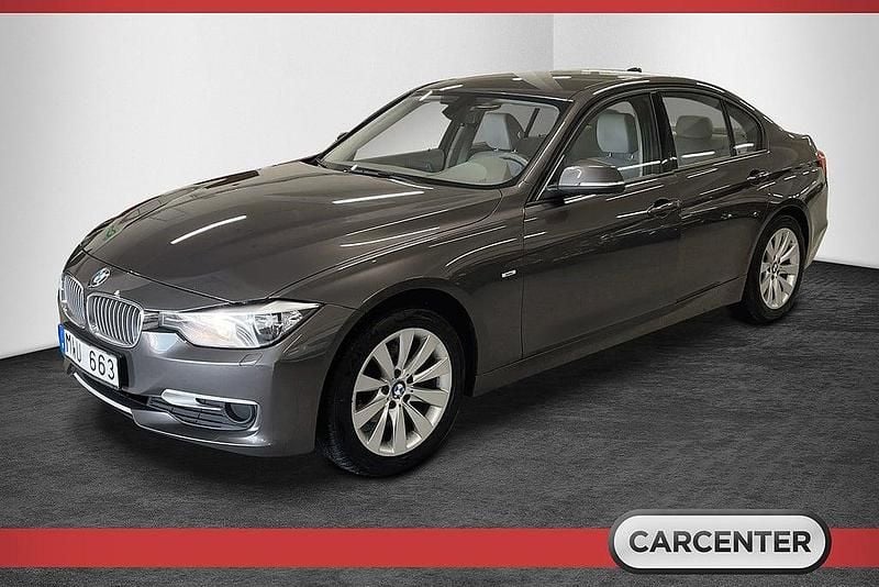 Begagnad BMW 320 184 HK (135 kW) 2012 Brun Sedan