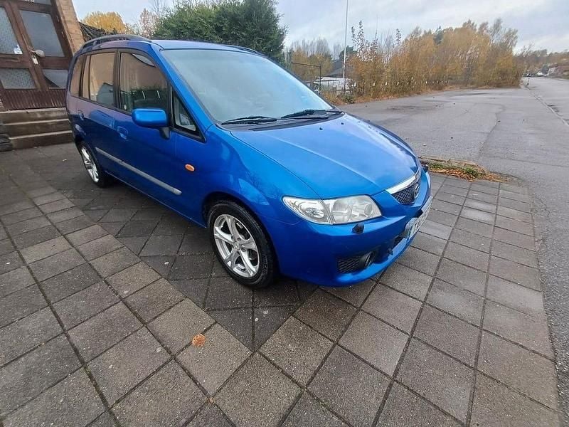Blå Begagnad 2002 Mazda Premacy Minibuss | 22 000 kr - Bild 1/4