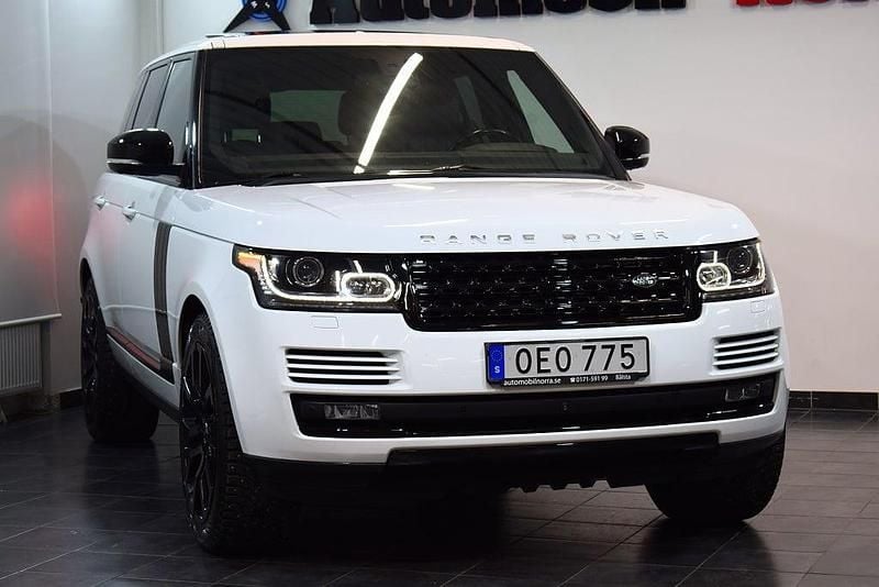 Begagnad Land Rover Range Rover SE 258 HK (189 kW) 2017 Vit SUV