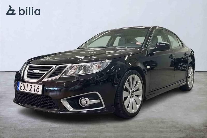 Svart Begagnad 2014 Saab 9-3 Aero Sedan | 209 900 kr - Bild 1/1