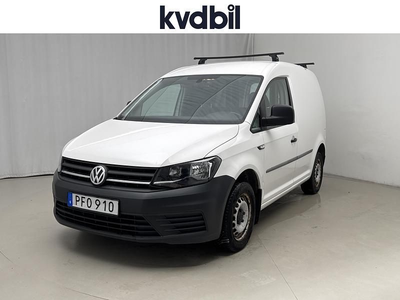 Vit Begagnad 2017 VW Caddy Minibuss | 89 000 kr (Superpris) - Bild 1/3