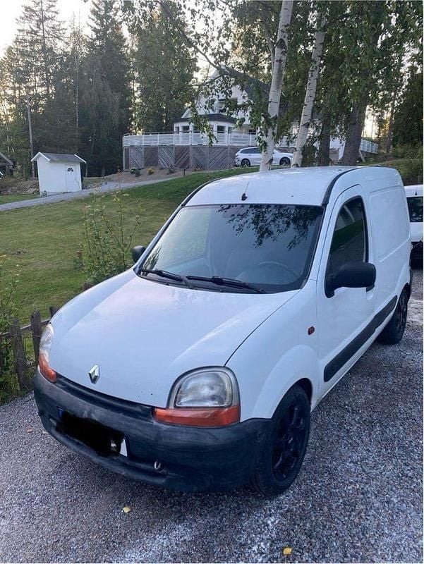 Vit Begagnad 2003 Renault Kangoo Minibuss | 15 000 kr (Bra pris) - Bild 1/4