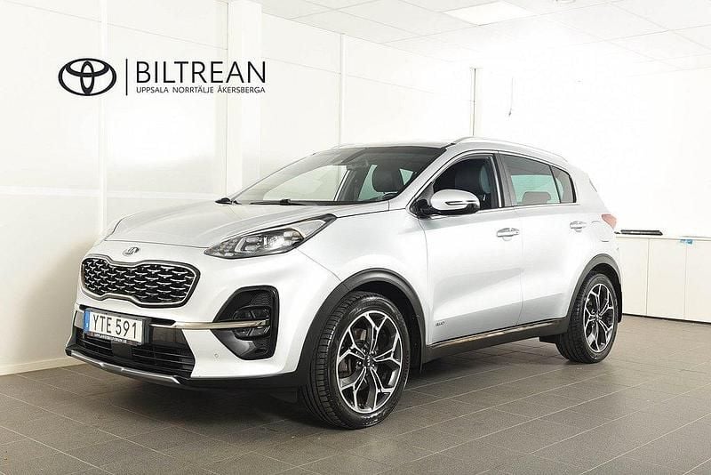 Silver (silver metallic) Begagnad 2018 Kia Sportage GT-Line SUV | 219 900 kr (Marknadspris) - Bild 1/4