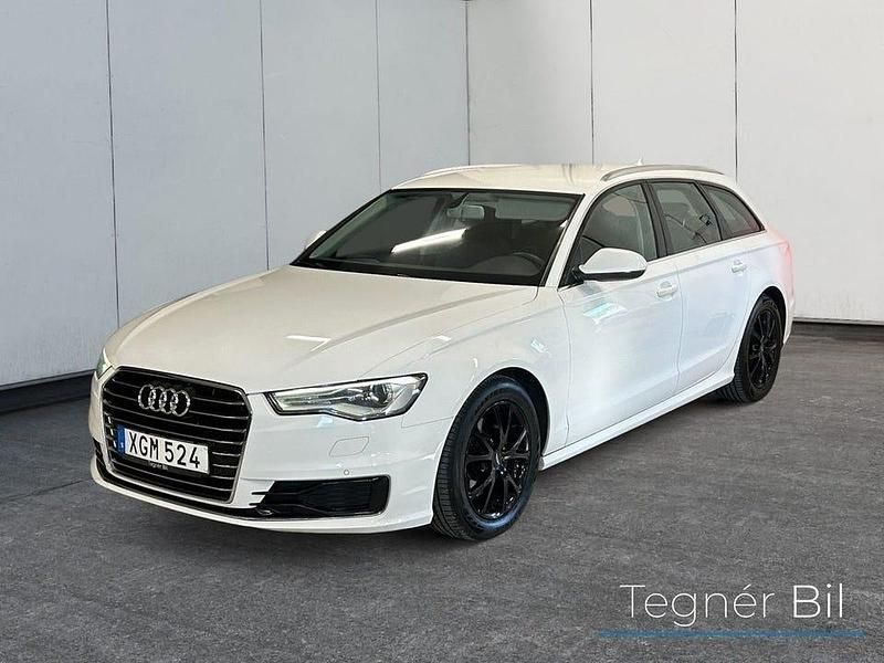 Vit Begagnad 2015 Audi A6 Kombi | 154 800 kr (Marknadspris) - Bild 1/4