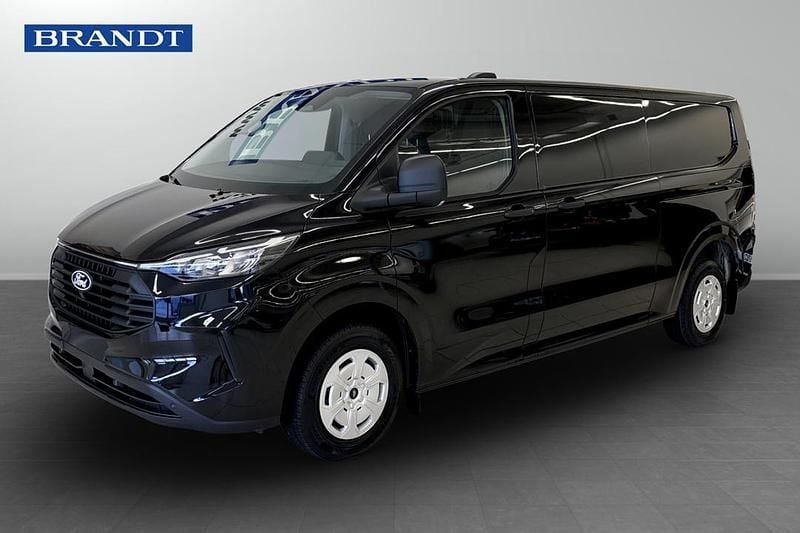 Ny Ford Transit Custom 2026 Svart Pickup