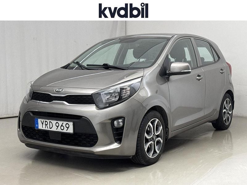 Grå Begagnad 2019 Kia Picanto Advance Halvkombi | 79 800 kr (Superpris) - Bild 1/3
